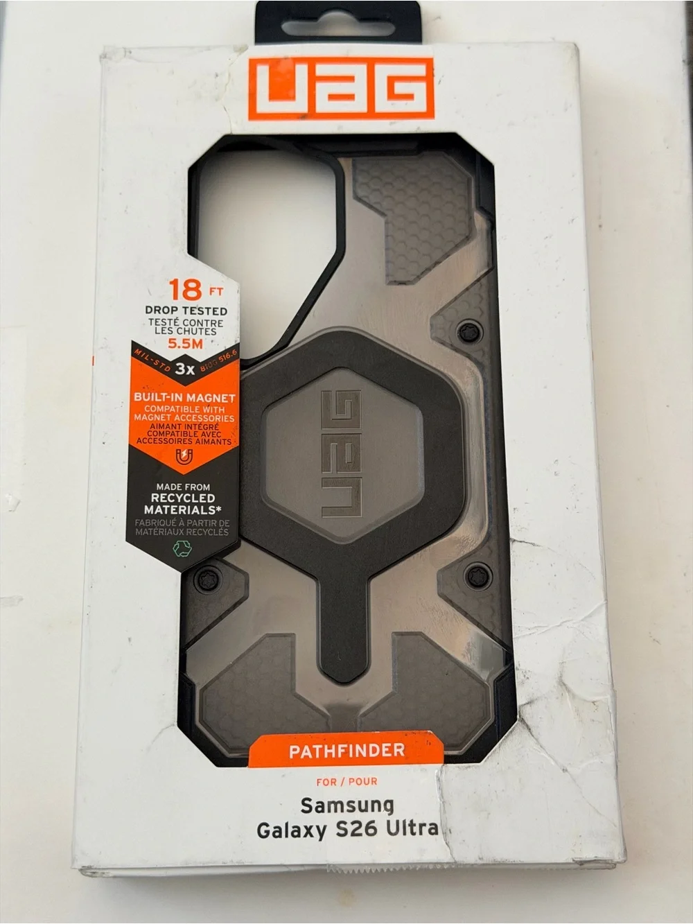 UAG Pathfinder Protective Case for Samsung Galaxy S26 Ultra - Black